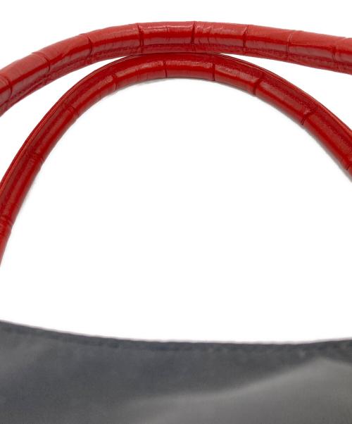 KITAMURA2（キタムラツウ）KITAMURA2 (キタムラツウ) ボストンバッグ ブラック×レッドの古着・服飾アイテム