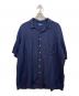 POLO RALPH LAUREN（ポロ・ラルフローレン）の古着「オープンカラーシャツ」｜ネイビー