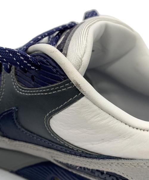 NIKE（ナイキ）NIKE (ナイキ) AIR MAX 90 NRG / エア マックス 90 Lahar Escape ホワイト×ネイビー サイズ:US8.5の古着・服飾アイテム