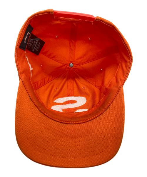 stussy（ステューシー）stussy (ステューシー) キャップ オレンジの古着・服飾アイテム