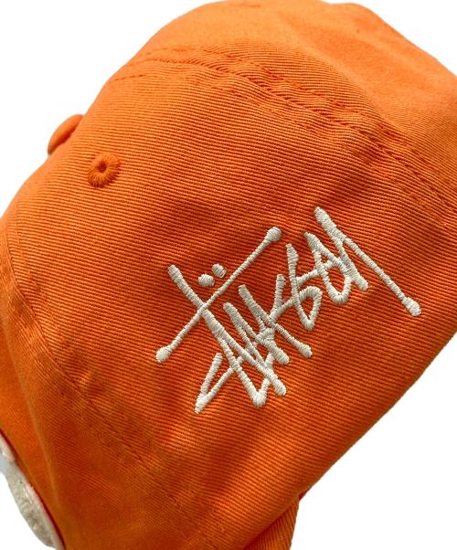 stussy（ステューシー）stussy (ステューシー) キャップ オレンジの古着・服飾アイテム