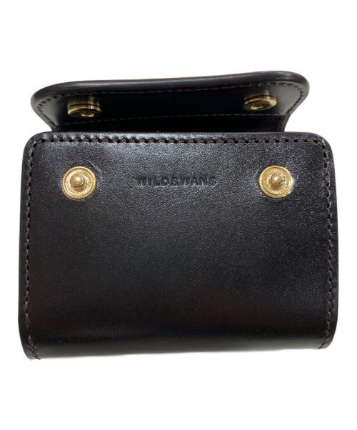 WILDSWANS（ワイルドスワンズ）WILDSWANS (ワイルドスワンズ) 3つ折り財布 ブラックの古着・服飾アイテム