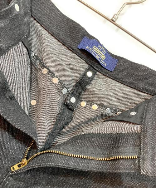 SHIKITARI（シキタリ）SHIKITARI (シキタリ) デニムパンツ インディゴ サイズ:Mの古着・服飾アイテム