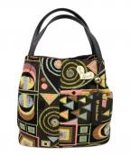 Think Bee!シンクビー!）の古着「ハンドバッグ」｜ブラック×イエロー