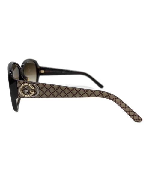 GUCCI（グッチ）GUCCI (グッチ) サングラス ブラウン サイズ:60□15 130の古着・服飾アイテム