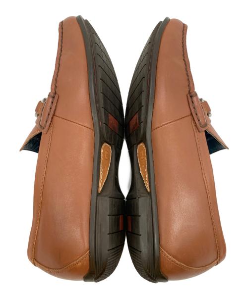 REGAL（リーガル）REGAL (リーガル) ビットローファー ブラウン サイズ:27の古着・服飾アイテム