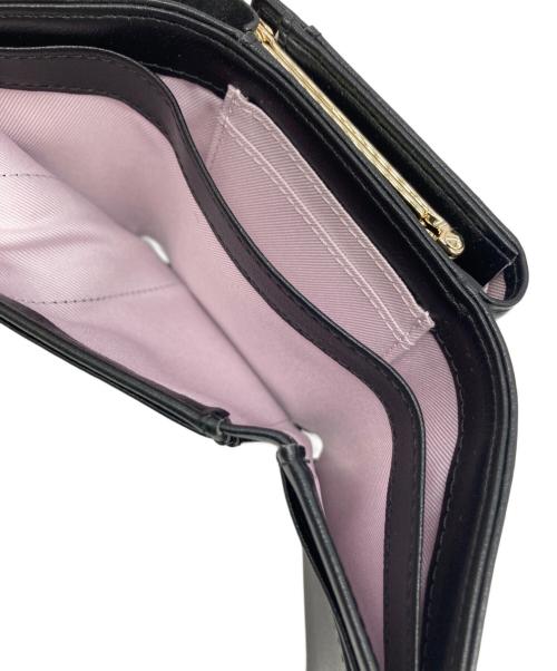 Samantha Vega（サマンサベガ）Samantha Vega (サマンサベガ) レースハートベルト折財布 ブラックの古着・服飾アイテム