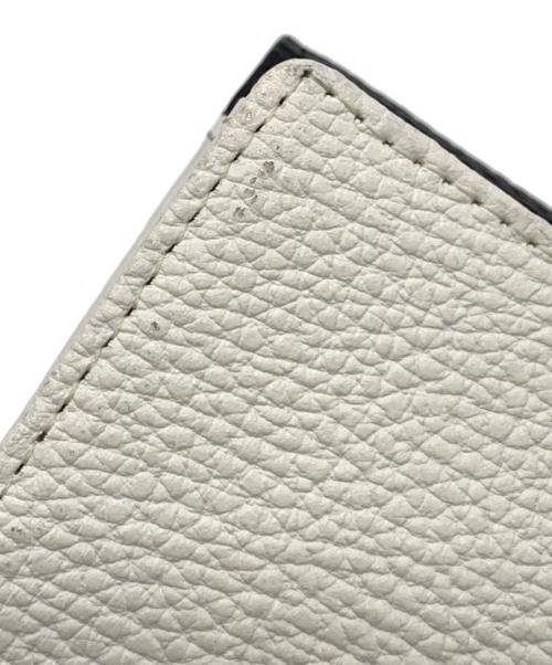 Samantha Thavasa（サマンサタバサ）Samantha Thavasa (サマンサタバサ) エムシュシュⅢ 口金折財布 ブラック×ホワイトの古着・服飾アイテム