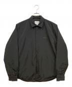 LACOSTEラコステ）の古着「インサレーションシャツジャケット」｜ブラック