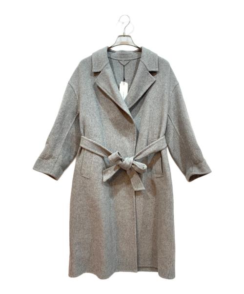 23区（ニジュウサンク）23区 (ニジュウサンク) ウールコート グレー サイズ:30 未使用品の古着・服飾アイテム