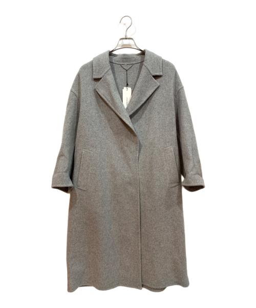 23区（ニジュウサンク）23区 (ニジュウサンク) ウールコート グレー サイズ:30 未使用品の古着・服飾アイテム
