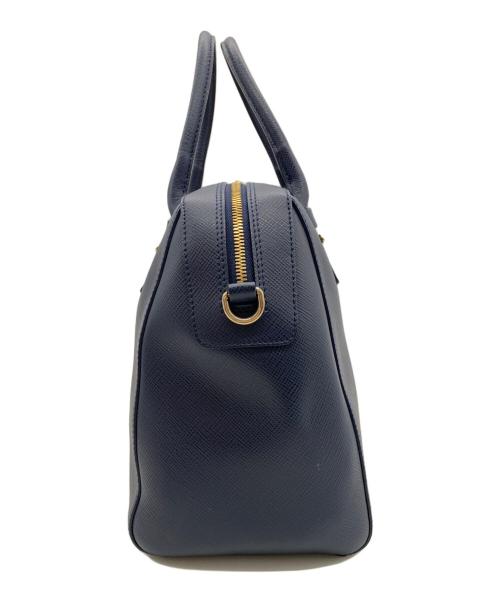 FURLA（フルラ）FURLA (フルラ) 2WAYショルダーバッグ ネイビーの古着・服飾アイテム