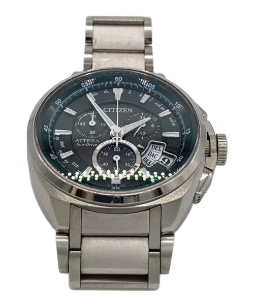 CITIZEN（シチズン）CITIZEN (シチズン) 腕時計  アテッサエコドライブ ブラックの古着・服飾アイテム