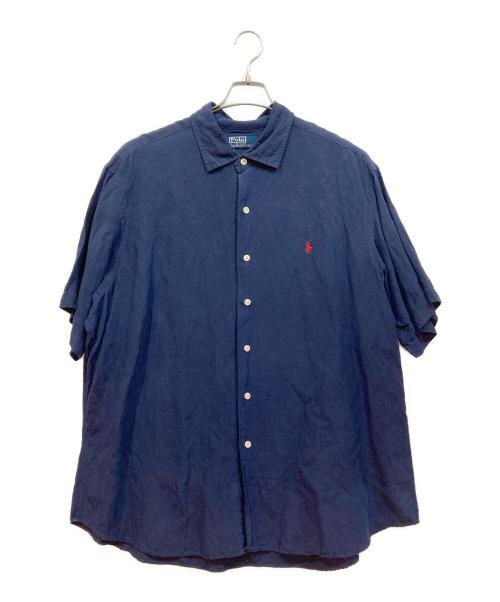 POLO RALPH LAUREN（ポロ・ラルフローレン）POLO RALPH LAUREN (ポロ・ラルフローレン) 半袖シャツ ネイビー サイズ:XXLの古着・服飾アイテム