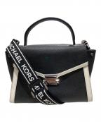 MICHAEL KORSマイケル・コース）の古着「2WAYショルダーバッグ」｜ブラック×ホワイト