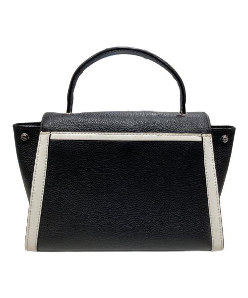 MICHAEL KORS（マイケル・コース）MICHAEL KORS (マイケルコース) 2WAYショルダーバッグ ブラック×ホワイトの古着・服飾アイテム