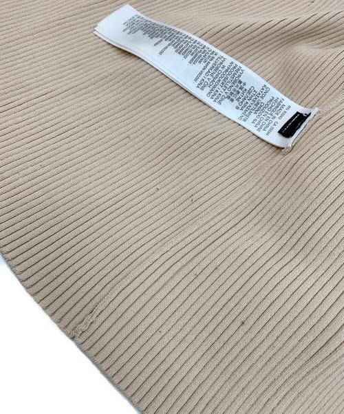 DIESEL（ディーゼル）DIESEL (ディーゼル) ジップニット ベージュ サイズ:Lの古着・服飾アイテム