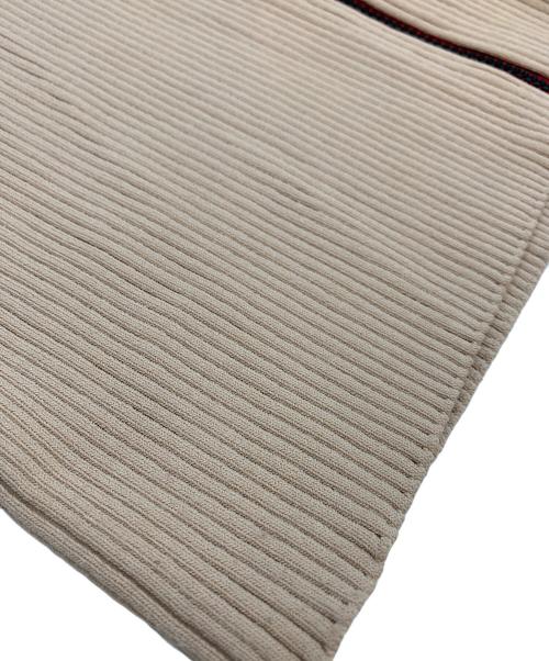 DIESEL（ディーゼル）DIESEL (ディーゼル) ジップニット ベージュ サイズ:Lの古着・服飾アイテム