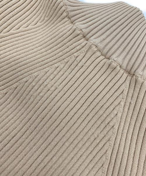 DIESEL（ディーゼル）DIESEL (ディーゼル) ジップニット ベージュ サイズ:Lの古着・服飾アイテム