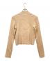 DIESEL (ディーゼル) ジップニット ベージュ サイズ:L：7000円