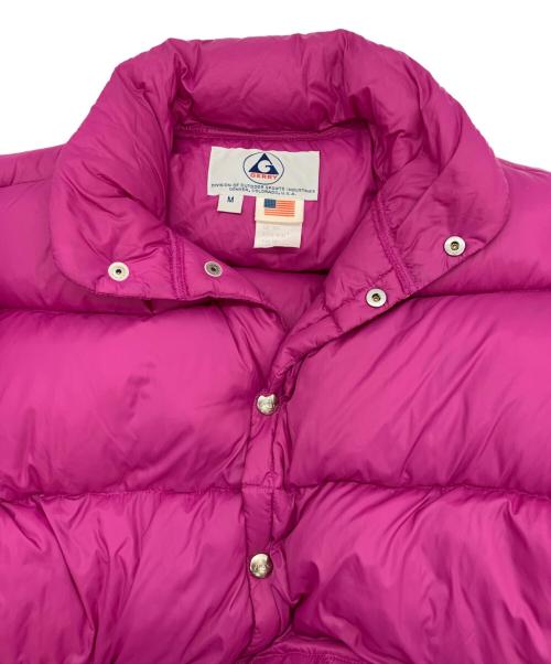 GERRY（ジェリー）GERRY (ジェリー) ダウンジャケット パープル サイズ:Mの古着・服飾アイテム