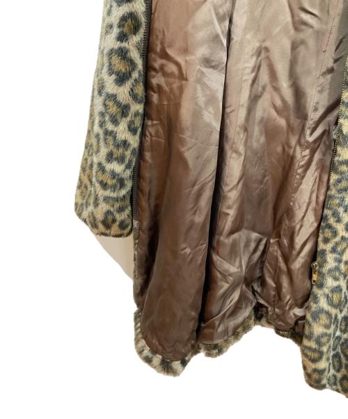 Hysteric Glamour（ヒステリックグラマー）Hysteric Glamour (ヒステリックグラマー) フェイクファーコート ブラウン サイズ:Freeの古着・服飾アイテム