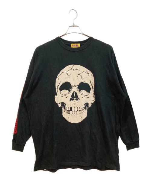 Hysteric Glamour（ヒステリックグラマー）Hysteric Glamour (ヒステリックグラマー) 長袖カットソー ブラック サイズ:FREEの古着・服飾アイテム