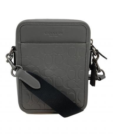 中古・古着通販】COACH (コーチ) ショルダーバッグ グレー｜ブランド