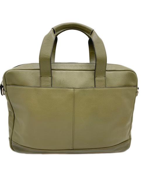 COACH（コーチ）COACH (コーチ) ビジネスバッグ カーキの古着・服飾アイテム