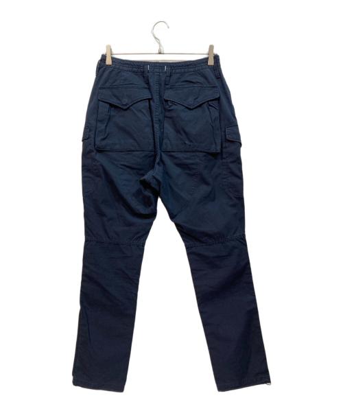 nonnative（ノンネイティブ）nonnative (ノンネイティブ) UNTER 6P TROUSERS  RELAXED FIT COTTON RIPSTOP ネイビーの古着・服飾アイテム