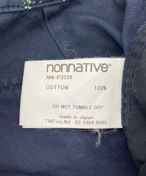 nonnative（ノンネイティブ）nonnative (ノンネイティブ) UNTER 6P TROUSERS  RELAXED FIT COTTON RIPSTOP ネイビーの古着・服飾アイテム