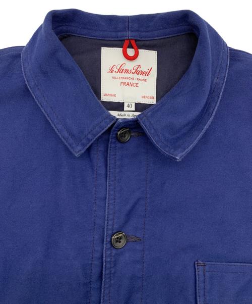 Le Sans Pareil（ル サン パレイユ）Le Sans Pareil (ル サン パレイユ) カバーオール ネイビー サイズ:40の古着・服飾アイテム