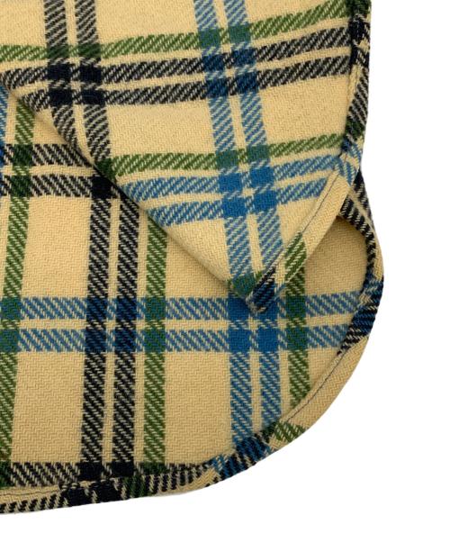 PENDLETON（ペンドルトン）PENDLETON (ペンドルトン) 60sネルシャツ ベージュ×ブルー サイズ:Mの古着・服飾アイテム