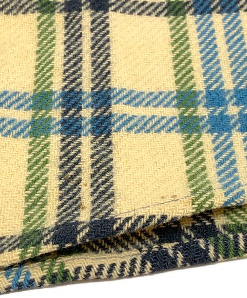 PENDLETON（ペンドルトン）PENDLETON (ペンドルトン) 60sネルシャツ ベージュ×ブルー サイズ:Mの古着・服飾アイテム