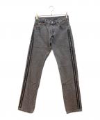 LEVI'S×UNDERCOVERリーバイス×アンダーカバー）の古着「デニムパンツ」｜グレー
