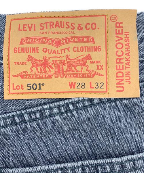 LEVI'S（リーバイス）LEVI'S (リーバイス) UNDERCOVER (アンダーカバー) デニムパンツ グレー サイズ:W28L32の古着・服飾アイテム