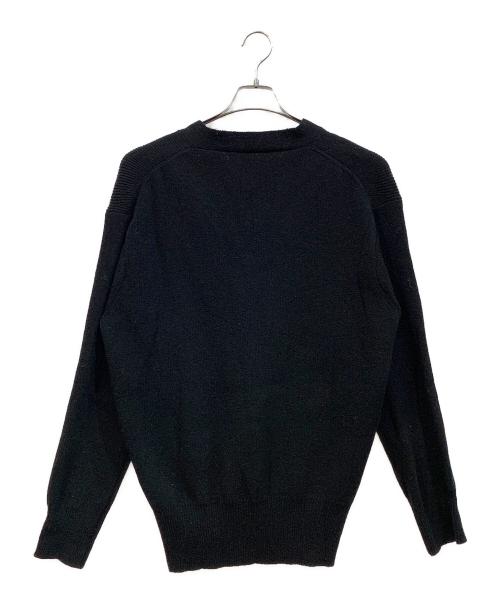 slopeslow（スロープスロウ）slopeslow (スロープスロウ) 厚手ニット ブラック サイズ:Lの古着・服飾アイテム