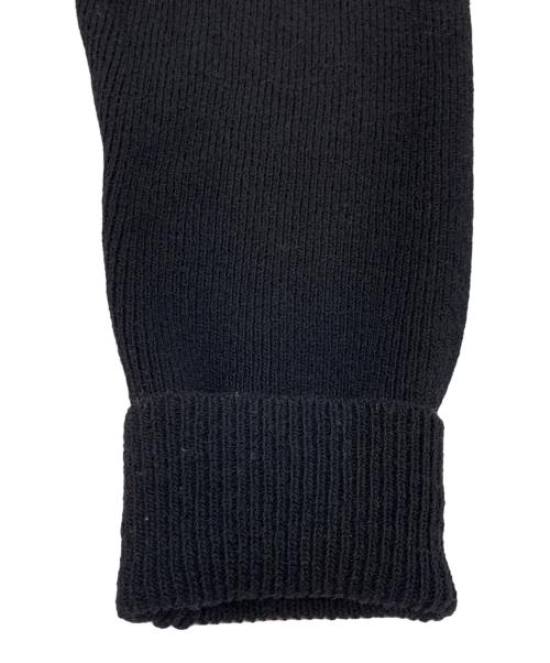 slopeslow（スロープスロウ）slopeslow (スロープスロウ) 厚手ニット ブラック サイズ:Lの古着・服飾アイテム