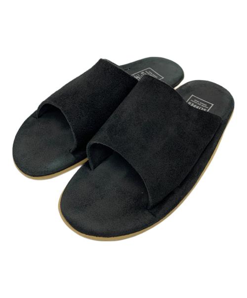 ISLAND SLIPPER（アイランドスリッパ）ISLAND SLIPPER (アイランドスリッパ) スウェードサンダル ブラック サイズ:8の古着・服飾アイテム