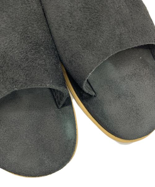 ISLAND SLIPPER（アイランドスリッパ）ISLAND SLIPPER (アイランドスリッパ) スウェードサンダル ブラック サイズ:8の古着・服飾アイテム