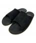 ISLAND SLIPPER（アイランドスリッパ）の古着「スウェードサンダル」｜ブラック