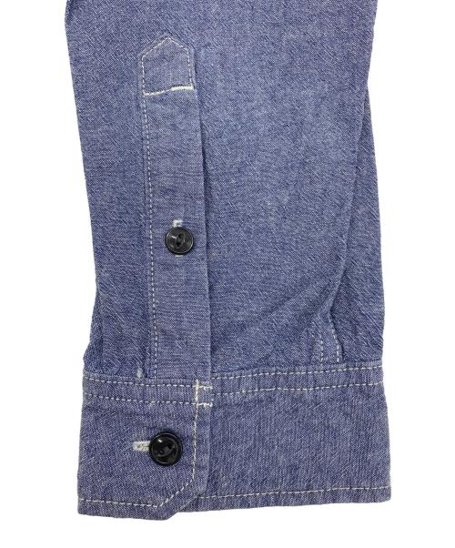 AVIREX（アヴィレックス）AVIREX (アヴィレックス) 長袖シャツ ブルー サイズ:2XLの古着・服飾アイテム