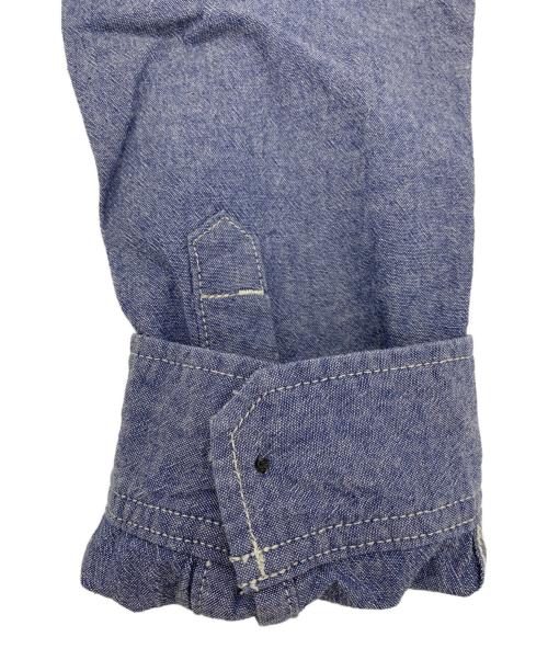 AVIREX（アヴィレックス）AVIREX (アヴィレックス) 長袖シャツ ブルー サイズ:2XLの古着・服飾アイテム