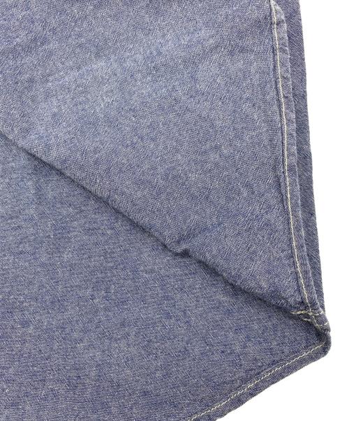 AVIREX（アヴィレックス）AVIREX (アヴィレックス) 長袖シャツ ブルー サイズ:2XLの古着・服飾アイテム