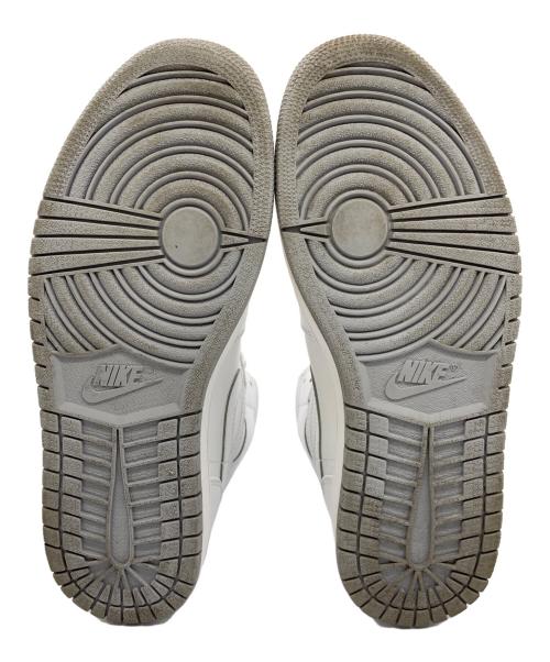 NIKE（ナイキ）NIKE (ナイキ) AIR JORDAN 1 MID WHITE WOLF GREY (2016) / エアジョーダン1 ミッド ホワイト ウルフ グレー (2016)  ホワイト サイズ:US10.5の古着・服飾アイテム