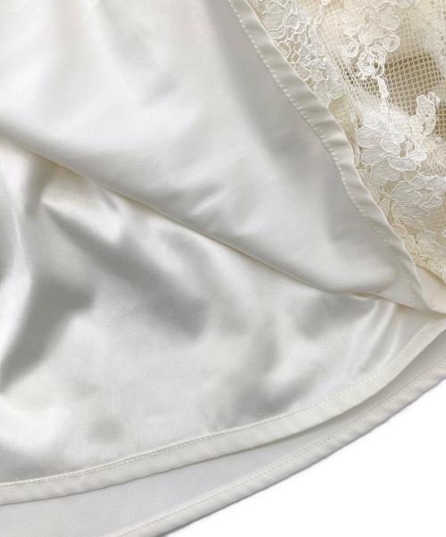 anuans（アニュアンス）anuans (アニュアンス) ブーケレーススウィッチフレアワンピース ホワイト サイズ:Fの古着・服飾アイテム