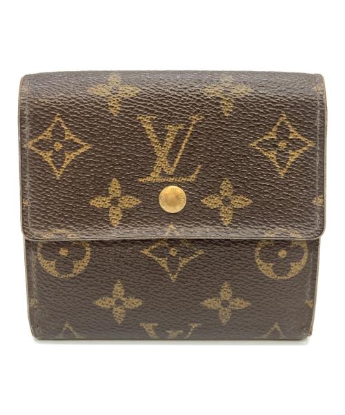 LOUIS VUITTON（ルイ ヴィトン）LOUIS VUITTON (ルイ ヴィトン) ポルトモネ・ビエ カルトクレディ ブラウンの古着・服飾アイテム