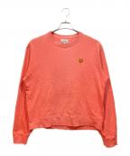 KENZOケンゾー）の古着「クルーネックスウェット」｜ピンク