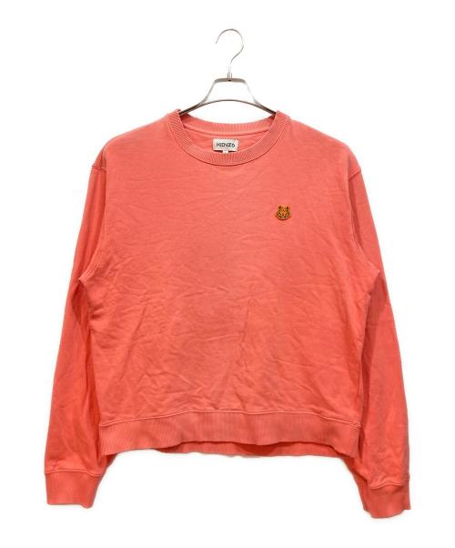 KENZO（ケンゾー）KENZO (ケンゾー) クルーネックスウェット ピンク サイズ:Lの古着・服飾アイテム