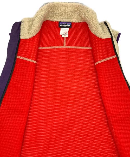 Patagonia（パタゴニア）Patagonia (パタゴニア) クラシックレトロX ベスト ベージュ×パープル サイズ:Sの古着・服飾アイテム